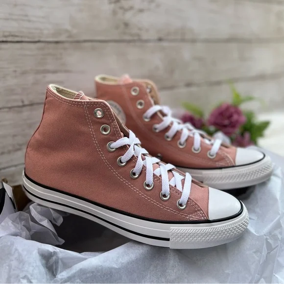 NEW Size 9 Womens Converse Chuck Taylor All Star High Canyon Dusk Pink Sneaker - Picture 3 of 9